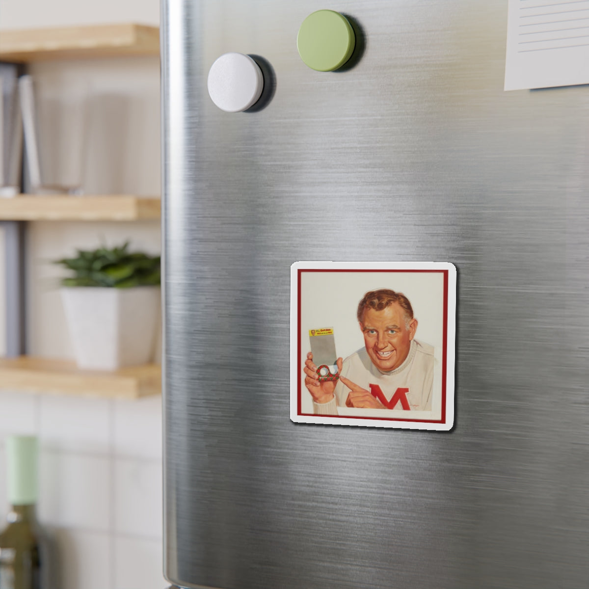 Scotch Tape, ad illustration (Magazine Illustration) Refrigerator Magnet-The Sticker Space