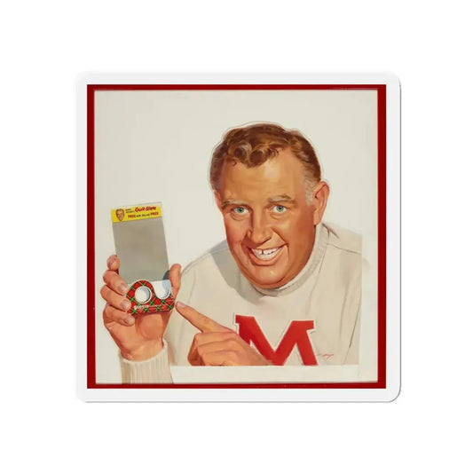 Scotch Tape, ad illustration (Magazine Illustration) Refrigerator Magnet 6 Inch Die-Cut - The Sticker Space