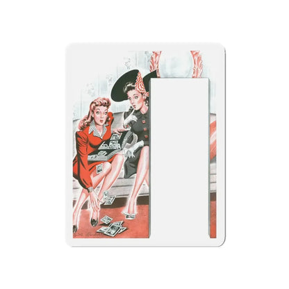 Scotch Tape advertisement, 1944 (Magazine Illustration) Refrigerator Magnet 5 Inch Die-Cut - The Sticker Space