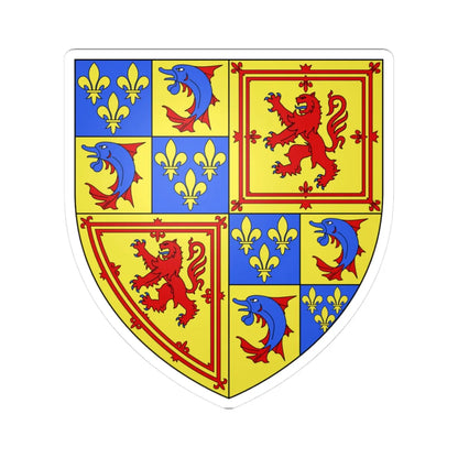 Scotland Arms 1559 (Scotland) (Coat of Arms) STICKER Vinyl Kiss-Cut Decal 3 Inch White - The Sticker Space