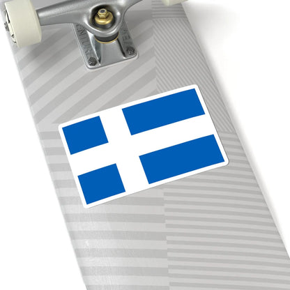 Scotland Nordic flag proposal (Scotland) STICKER Vinyl Kiss-Cut Decal - The Sticker Space