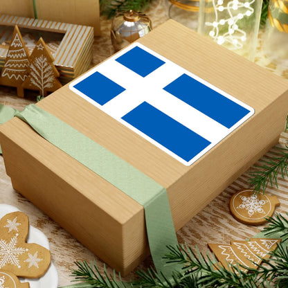 Scotland Nordic flag proposal (Scotland) STICKER Vinyl Kiss-Cut Decal - The Sticker Space
