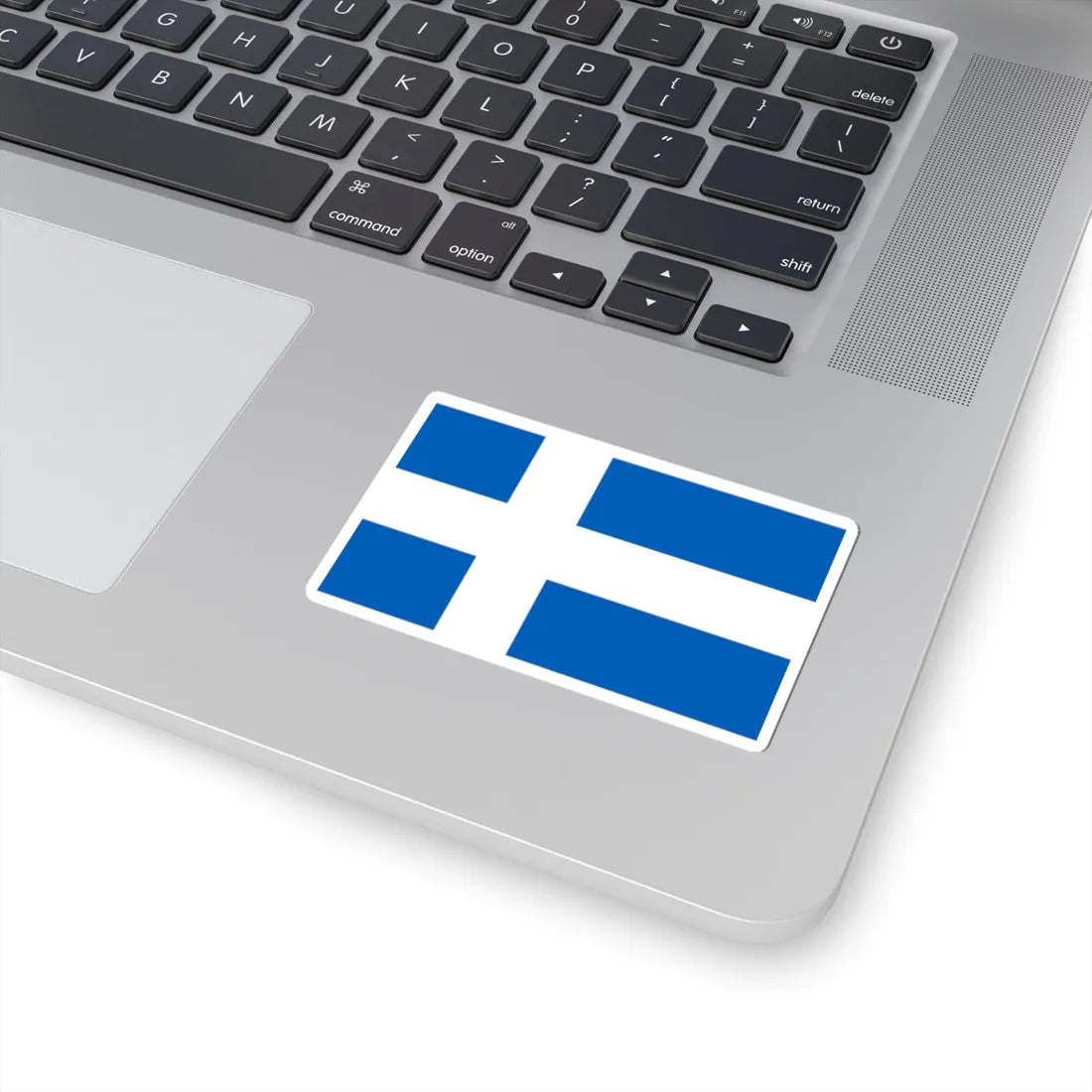 Scotland Nordic flag proposal (Scotland) STICKER Vinyl Kiss-Cut Decal - The Sticker Space