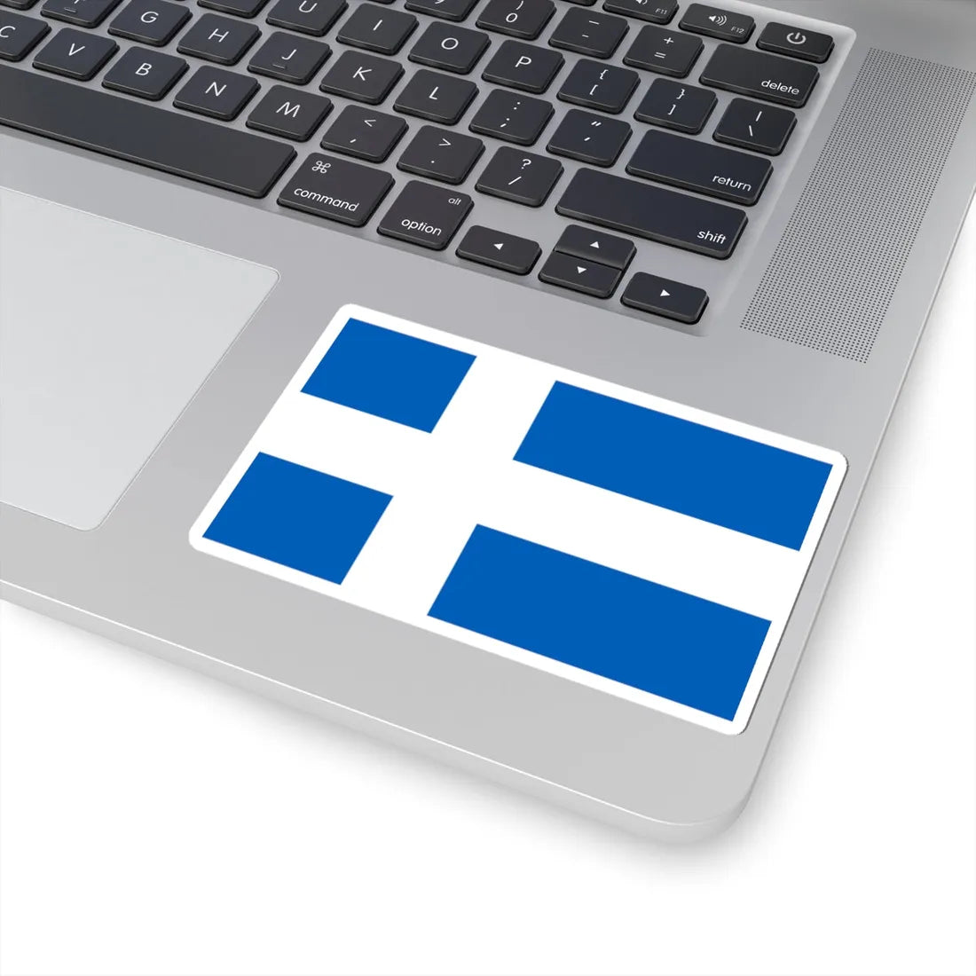 Scotland Nordic flag proposal (Scotland) STICKER Vinyl Kiss-Cut Decal - The Sticker Space