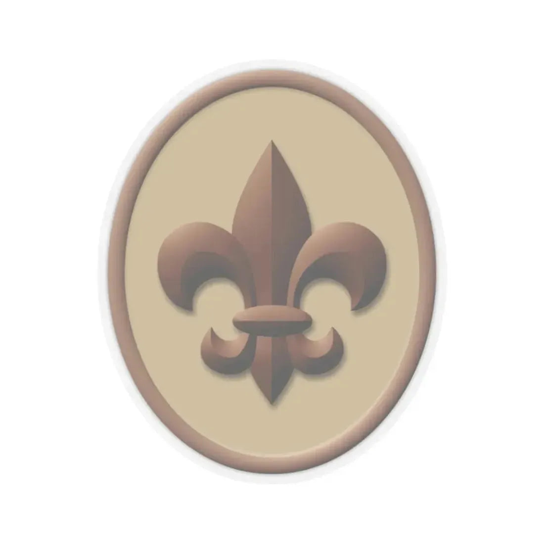 Scout (Boy Scout Merit Badge) STICKER Vinyl Kiss-Cut Decal 3 Inch Transparent - The Sticker Space