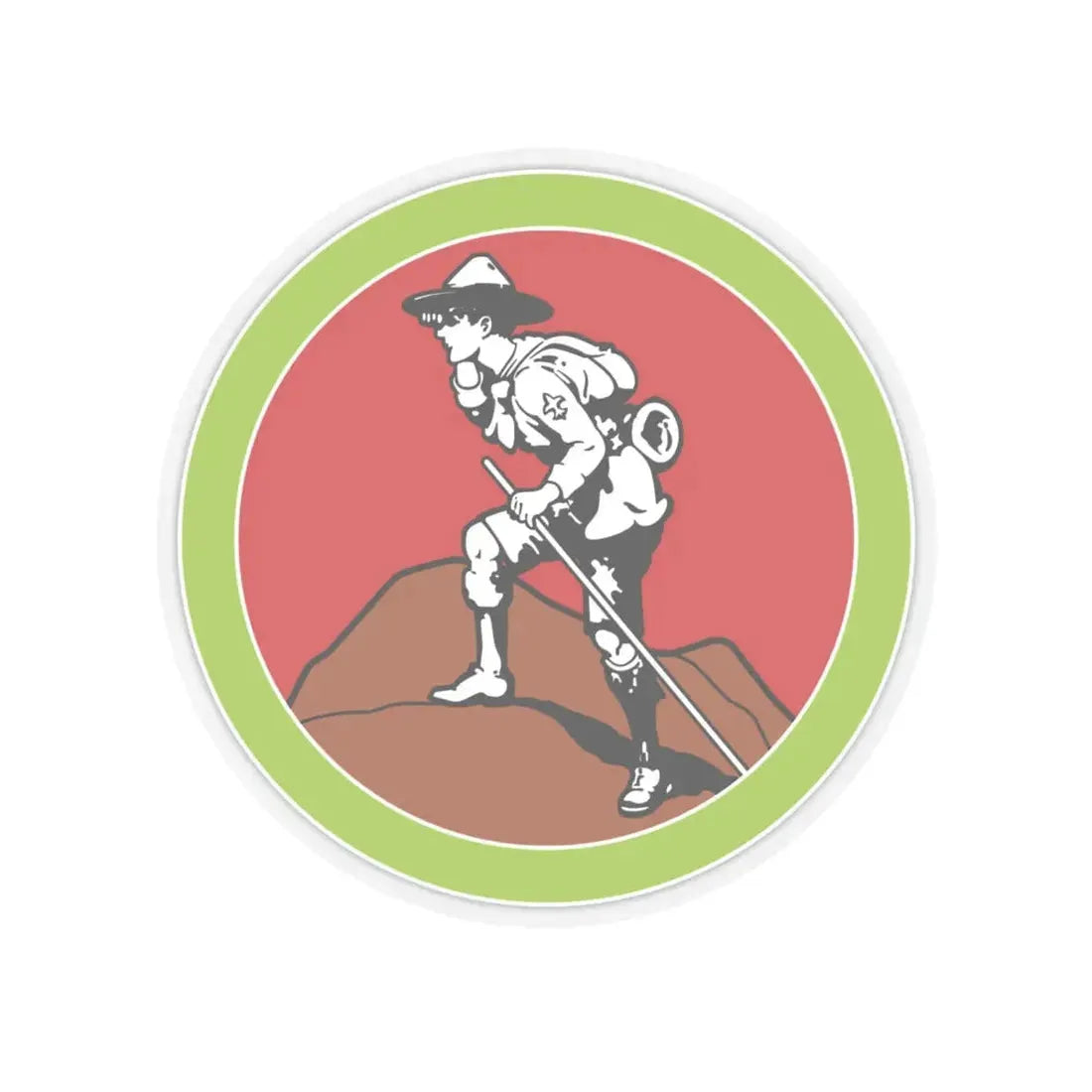 Scouting Heritage (Boy Scout Merit Badge) STICKER Vinyl Kiss-Cut Decal 6 Inch Transparent - The Sticker Space