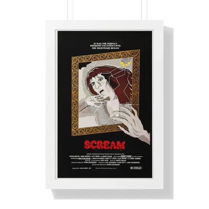 SCREAM 1981 - Framed Movie Poster 16″ x 24″ White - The Sticker Space