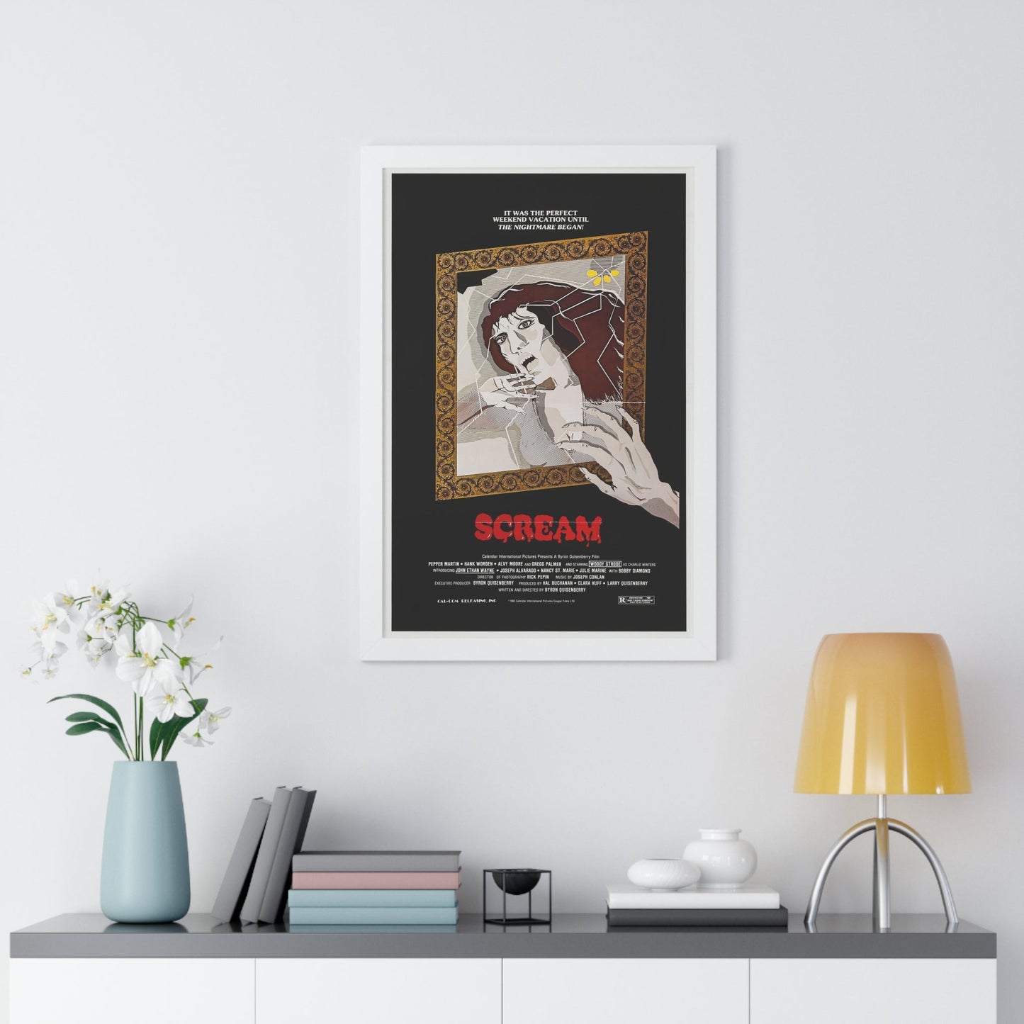 SCREAM 1981 - Framed Movie Poster-The Sticker Space