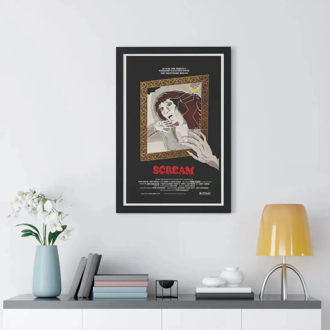 SCREAM 1981 - Framed Movie Poster - The Sticker Space