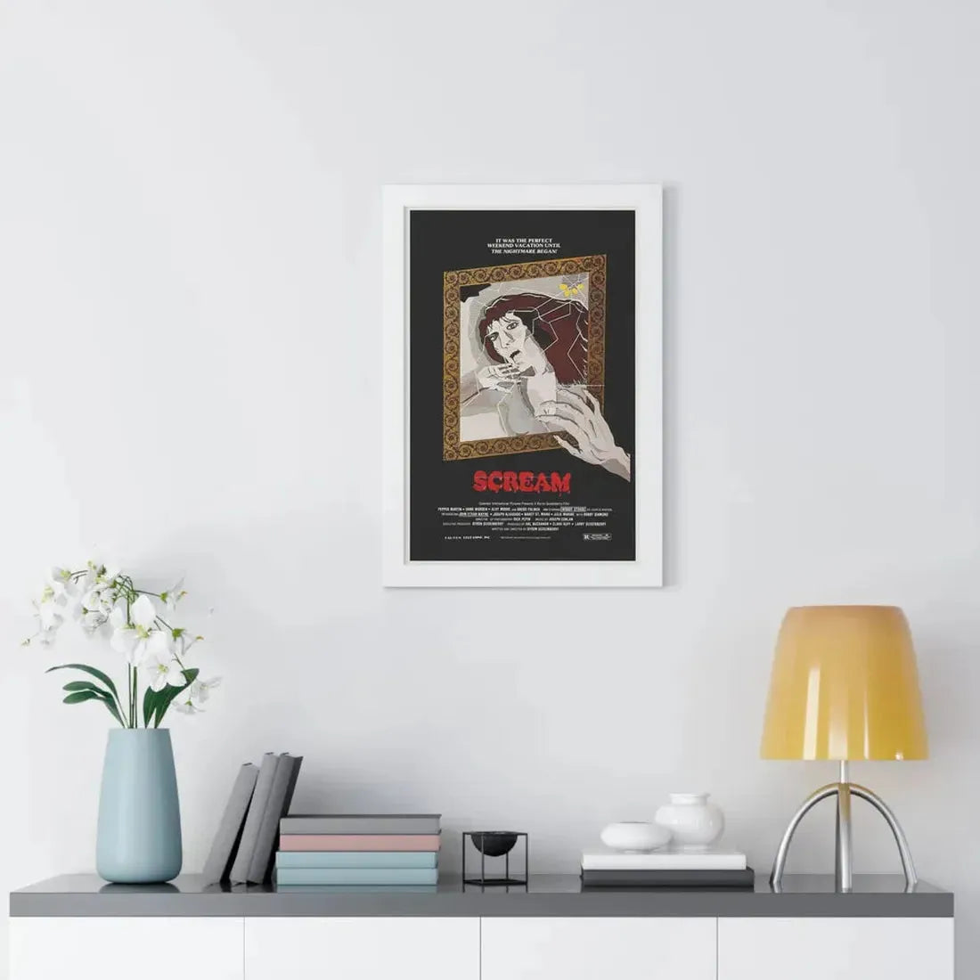 SCREAM 1981 - Framed Movie Poster - The Sticker Space