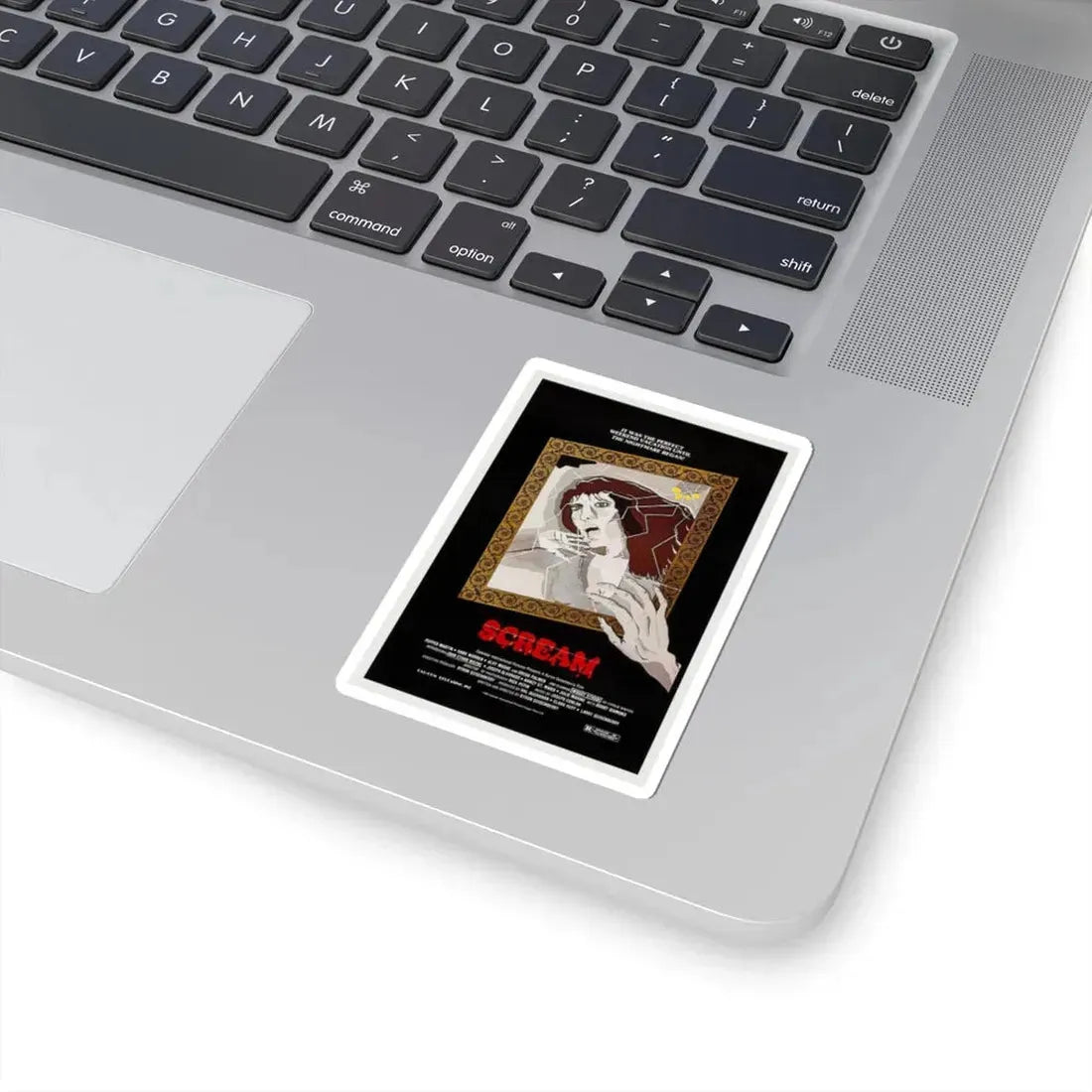 SCREAM 1981 Movie Poster - STICKER Vinyl Kiss-Cut Decal - The Sticker Space