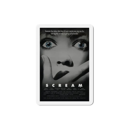 Scream 1996 Movie Poster Refrigerator Magnet 3 Inch - The Sticker Space