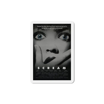 Scream 1996 Movie Poster Refrigerator Magnet 6 Inch - The Sticker Space