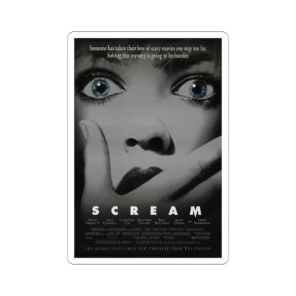 Scream 1996 Movie Poster STICKER Vinyl Die-Cut Decal-2 Inch-The Sticker Space