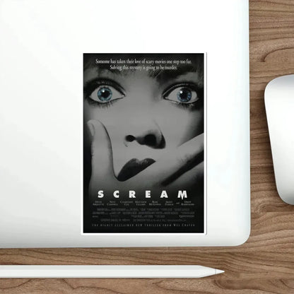 Scream 1996 Movie Poster STICKER Vinyl Die-Cut Decal - The Sticker Space