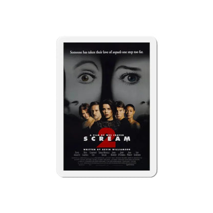 Scream 2 1997 Movie Poster Refrigerator Magnet 2 Inch - The Sticker Space