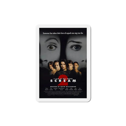 Scream 2 1997 Movie Poster Refrigerator Magnet 4 Inch - The Sticker Space