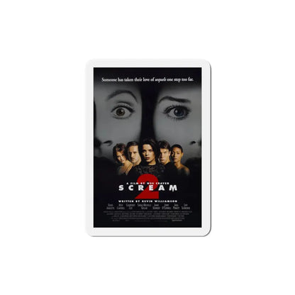 Scream 2 1997 Movie Poster Refrigerator Magnet 6 Inch - The Sticker Space