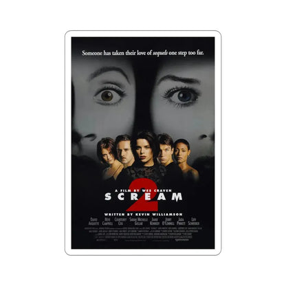 Scream 2 1997 Movie Poster STICKER Vinyl Die-Cut Decal 5 Inch - The Sticker Space