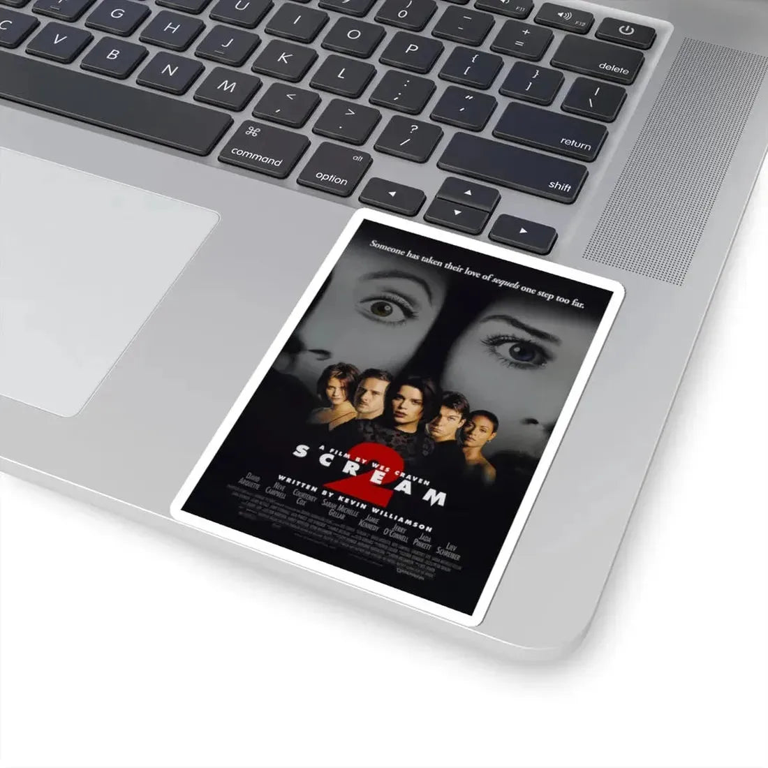 Scream 2 1997 Movie Poster - STICKER Vinyl Kiss-Cut Decal - The Sticker Space