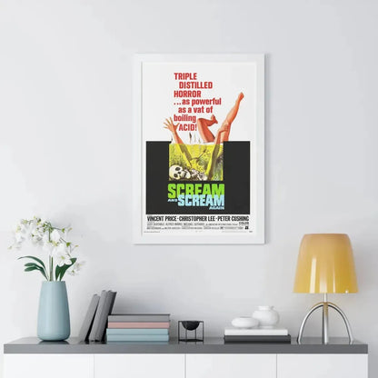 SCREAM AND SCREAM AGAIN 1970 - Framed Movie Poster - The Sticker Space