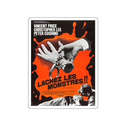 SCREAM AND SCREAM AGAIN (FRENCH) 1970 Movie Poster STICKER Vinyl Die-Cut Decal 2 Inch - The Sticker Space