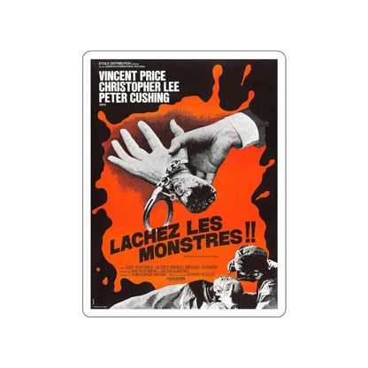 SCREAM AND SCREAM AGAIN (FRENCH) 1970 Movie Poster STICKER Vinyl Die-Cut Decal 5 Inch - The Sticker Space