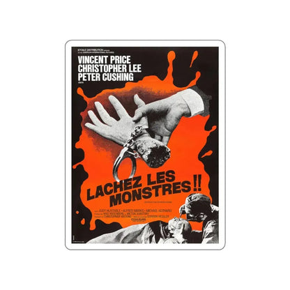 SCREAM AND SCREAM AGAIN (FRENCH) 1970 Movie Poster STICKER Vinyl Die-Cut Decal 6 Inch - The Sticker Space