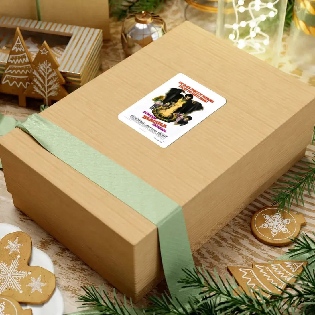 SCREAM BLACULA SCREAM 1973 Movie Poster - STICKER Vinyl Kiss-Cut Decal - The Sticker Space