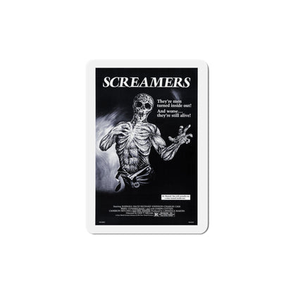 Screamers 1981 Movie Poster Die-Cut Magnet-5" x 5"-The Sticker Space