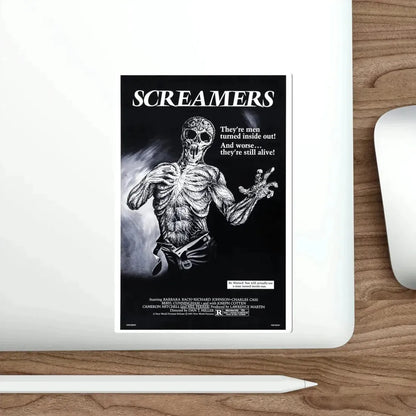 Screamers 1981 Movie Poster STICKER Vinyl Die-Cut Decal - The Sticker Space