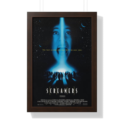 SCREAMERS 1995 - Framed Movie Poster-16″ x 24″-The Sticker Space