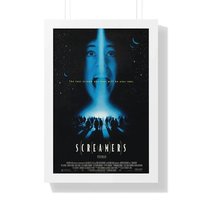 SCREAMERS 1995 - Framed Movie Poster 16″ x 24″ White - The Sticker Space
