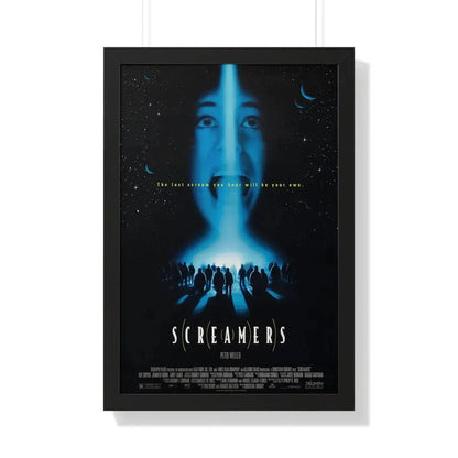 SCREAMERS 1995 - Framed Movie Poster 20" x 30" Black - The Sticker Space