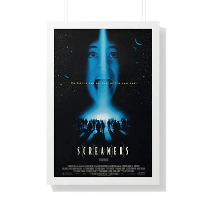 SCREAMERS 1995 - Framed Movie Poster 20" x 30" White - The Sticker Space
