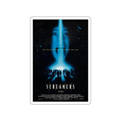 SCREAMERS 1995 Movie Poster STICKER Vinyl Die-Cut Decal 2 Inch - The Sticker Space