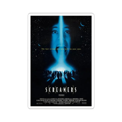 SCREAMERS 1995 Movie Poster - STICKER Vinyl Kiss-Cut Decal 3 Inch White - The Sticker Space