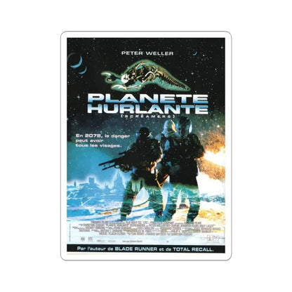 SCREAMERS (FRENCH) 1995 Movie Poster - STICKER Vinyl Kiss-Cut Decal 4 Inch White - The Sticker Space