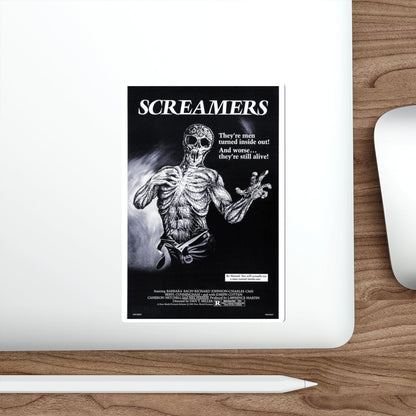 SCREAMERS (ISLAND OF THE FISHMEN) 1979 Movie Poster STICKER Vinyl Die-Cut Decal-The Sticker Space