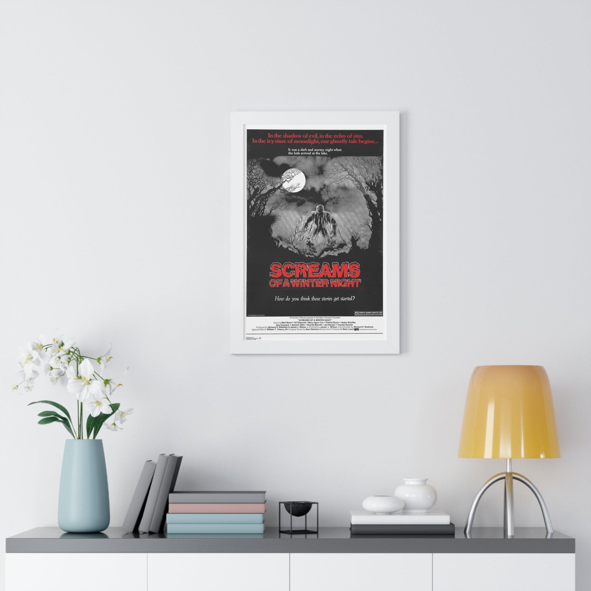 SCREAMS OF A WINTER NIGHT 1979 - Framed Movie Poster-The Sticker Space