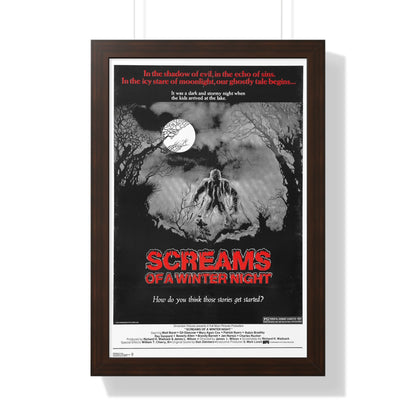 SCREAMS OF A WINTER NIGHT 1979 - Framed Movie Poster-16″ x 24″-The Sticker Space