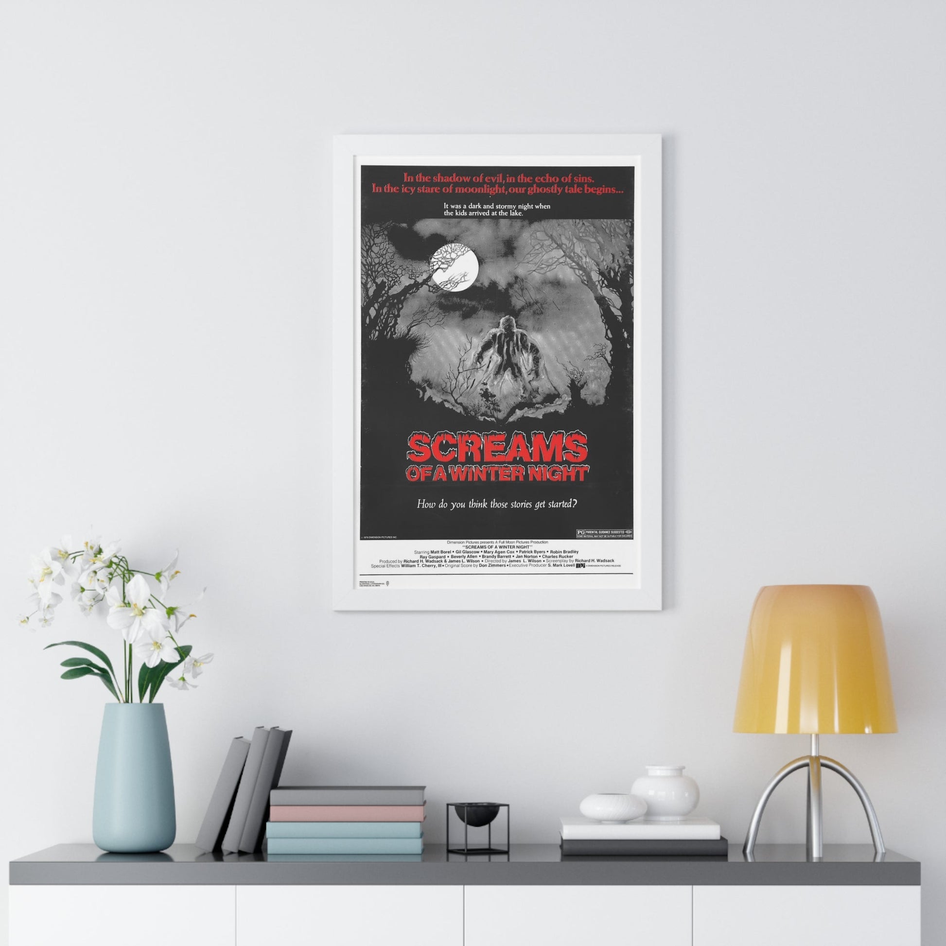 SCREAMS OF A WINTER NIGHT 1979 - Framed Movie Poster-The Sticker Space