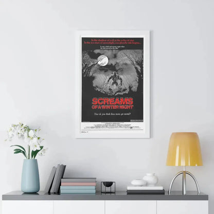 SCREAMS OF A WINTER NIGHT 1979 - Framed Movie Poster - The Sticker Space