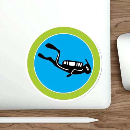 Scuba Diving (Boy Scouts Merit Badge) STICKER Vinyl Die-Cut Decal - The Sticker Space