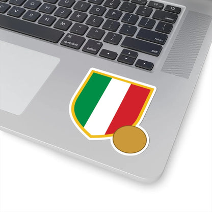 Scudetto hockey (Italy) (Coat of Arms) STICKER Vinyl Kiss-Cut Decal - The Sticker Space