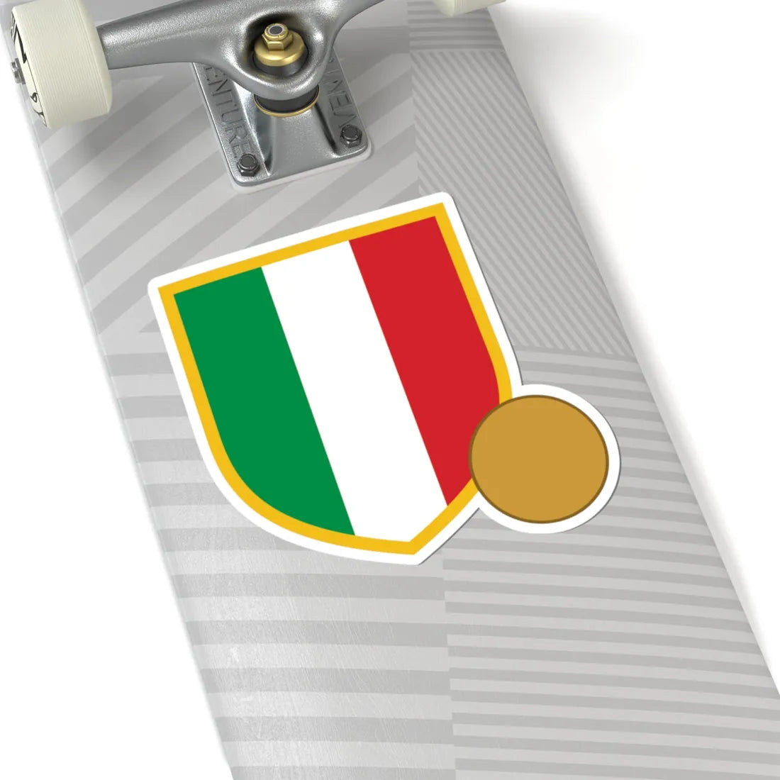 Scudetto hockey (Italy) (Coat of Arms) STICKER Vinyl Kiss-Cut Decal - The Sticker Space