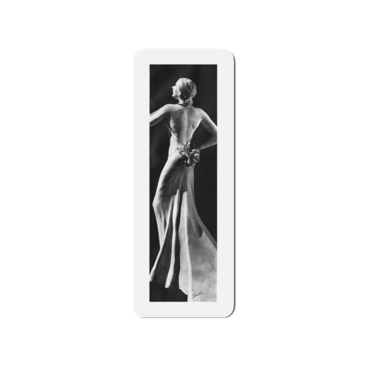 Sculpture by Alan Foster, 1934 (Magazine Illustration) Refrigerator Magnet-2" x 2"-The Sticker Space