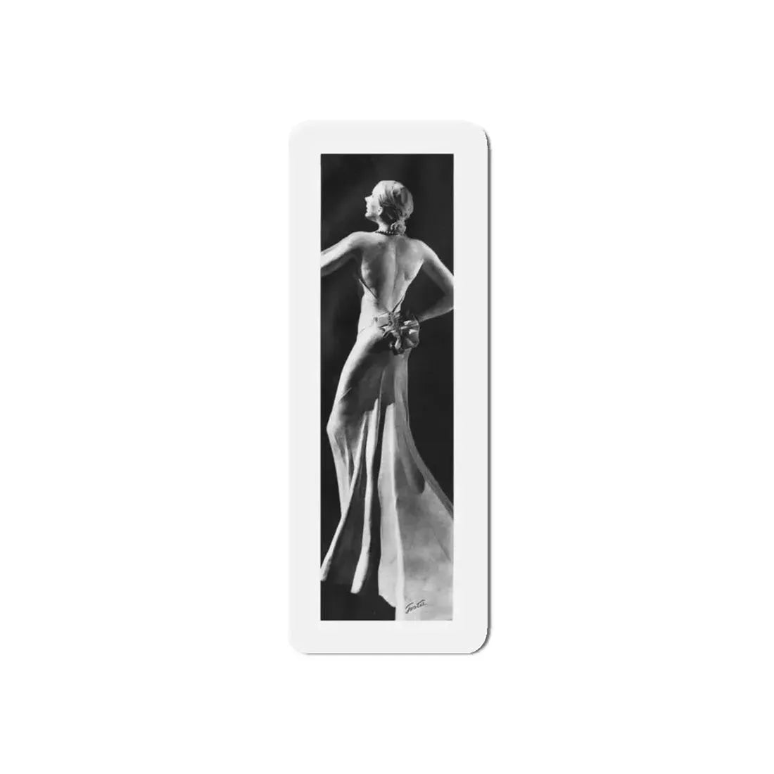 Sculpture by Alan Foster, 1934 (Magazine Illustration) Refrigerator Magnet 4 Inch Die-Cut - The Sticker Space