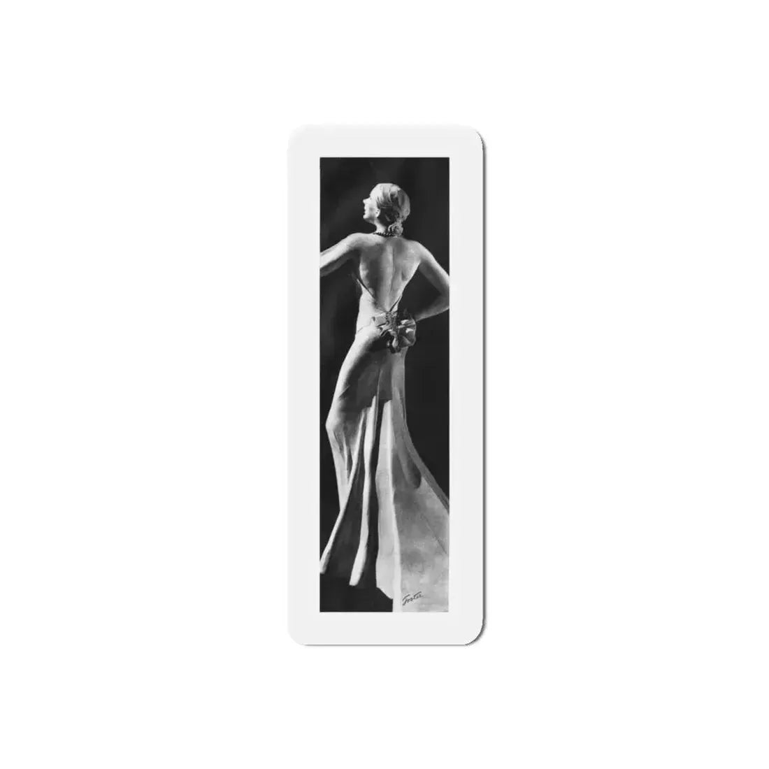 Sculpture by Alan Foster, 1934 (Magazine Illustration) Refrigerator Magnet 5 Inch Die-Cut - The Sticker Space