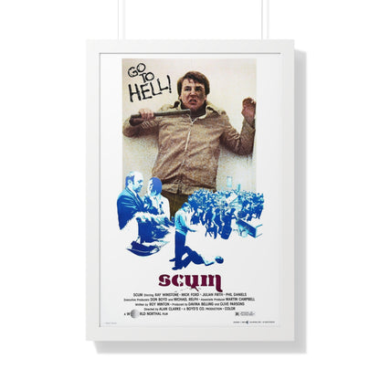 SCUM 1979 - Framed Movie Poster-20" x 30"-The Sticker Space